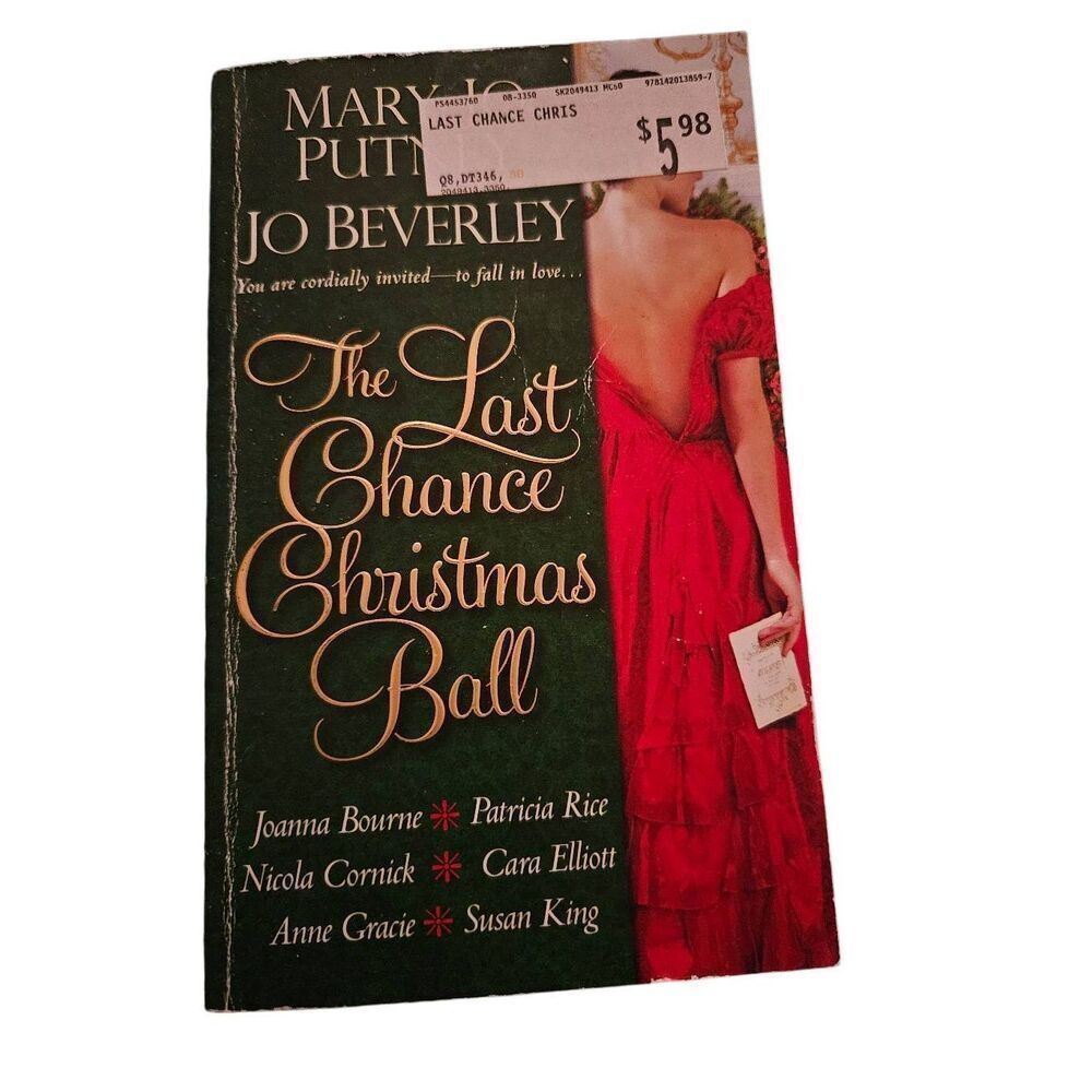 The last chance Christmas Ball by Mary Jo Putney zebra historical romance isbn 9